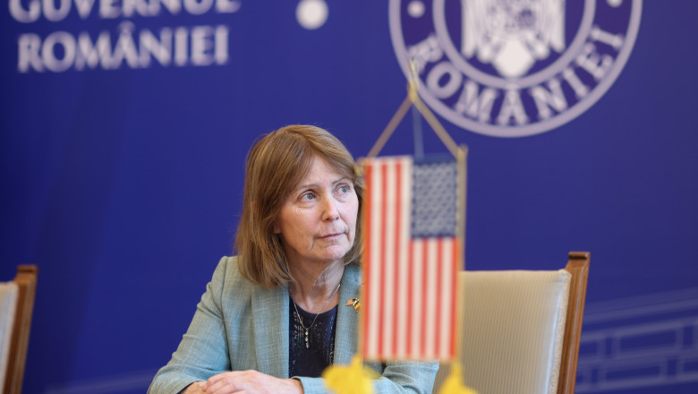 Ambasadoarea SUA la Bucuresti, mesaj pentru premierul Marcel Ciolacu dupa investire Imagine
