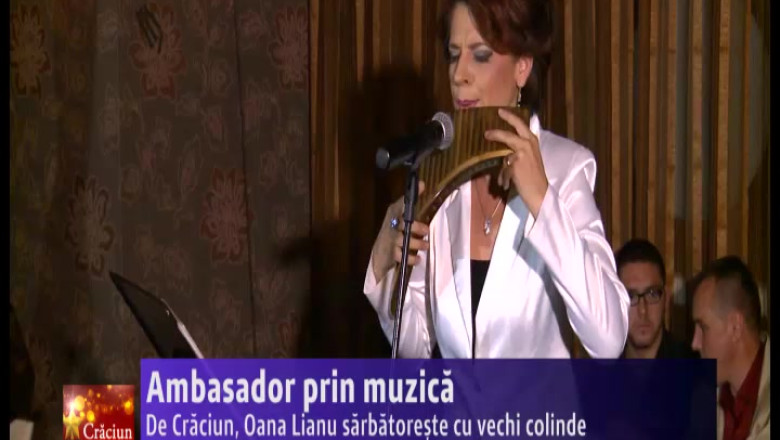 Ambasador prin muzica. De Craciun, Oana Lianu sarbatoreste cu vechi colinde Imagine