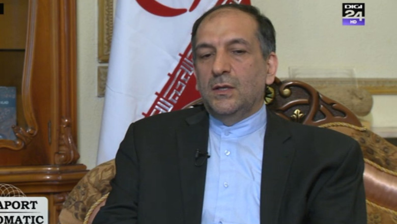 Ambasadorul Iranului la Bucuresti: „Noi nu vorbim de Israel, noi credeam ca acel loc este Palestina” Imagine
