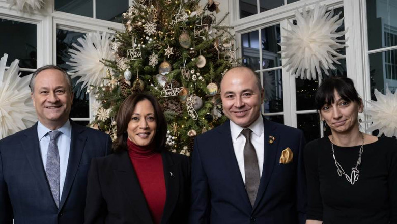 Ambasadorul Romaniei in SUA s-a intalnit cu vicepresedinta Kamala Harris: I-am multumit pentru prietenia sa statornica pentru Romania Imagine
