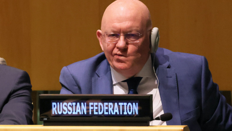 Ambasadorul rus la ONU acuza Occidentul ca „s-a grabit sa afirme ca moartea lui Navalnii este responsabilitatea regimului Putin” Imagine