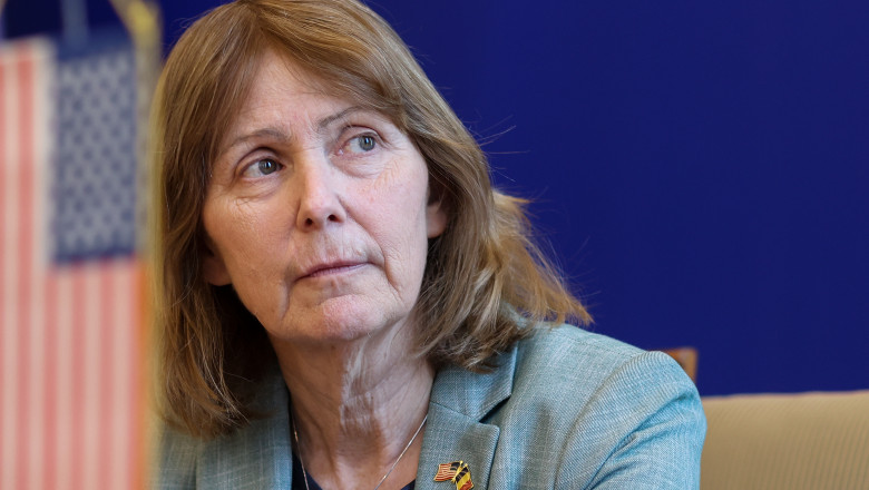 Ambasadorul SUA, Kathleen Kavalec, dupa intalnirea de la Galati: „SUA sunt recunoscatoare Romaniei pentru sprijinul acordat Ucrainei” Imagine