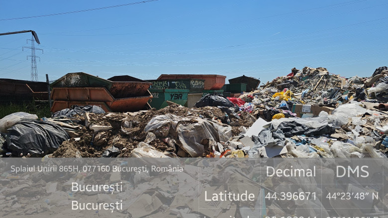 Amenda de 60.000 de lei in Bucuresti pentru colectare ilegala de deseuri din constructii pe Splaiul Unirii Imagine