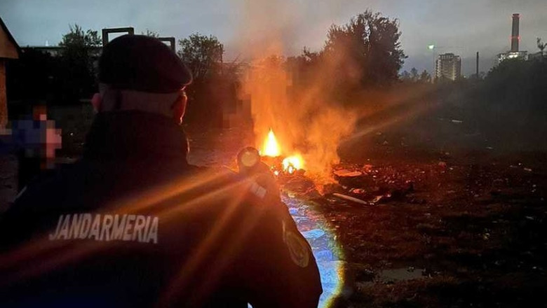 Amenda uriasa primita de o femeie din Bistrita care a dat foc unor gunoaie pe camp Imagine