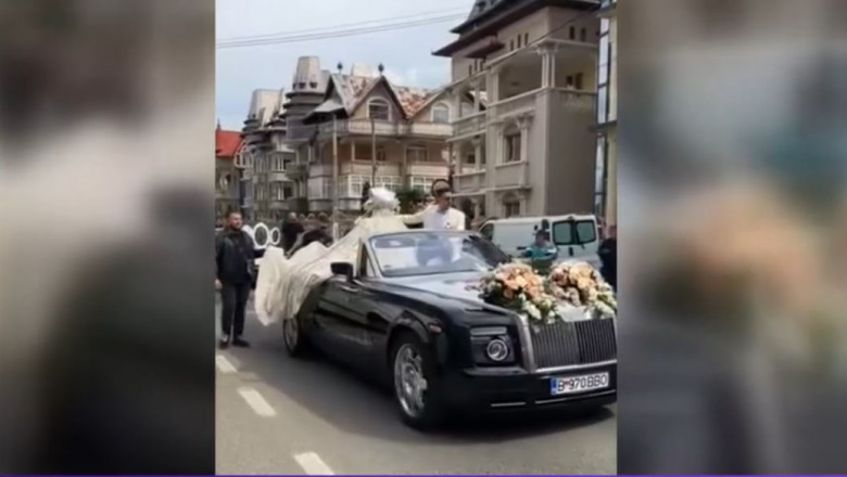Amenzi de 12.000 de lei dupa nunta faraonica din Buzescu care a blocat circulatia. A fost deschis dosar penal Imagine