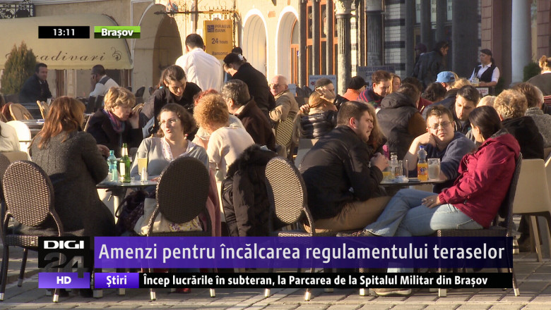 Amenzi pentru incalcarea regulamentului teraselor Imagine
