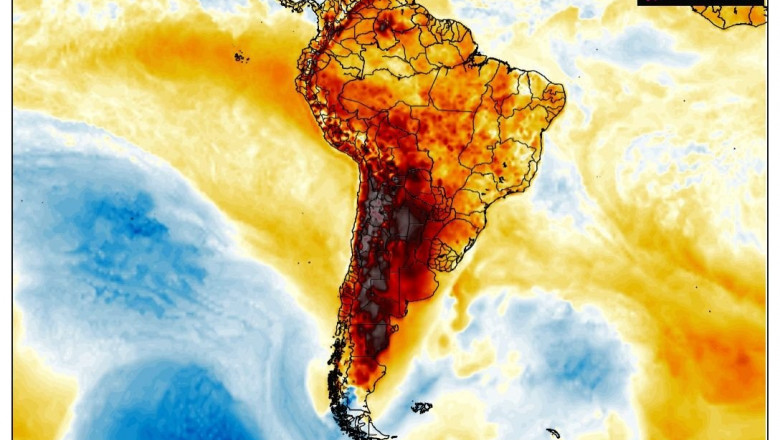 America de Sud se confrunta cu valuri de caldura in mijlocul iernii. In Chile a fost cea mai calda zi de iarna din ultimii 72 de ani Imagine