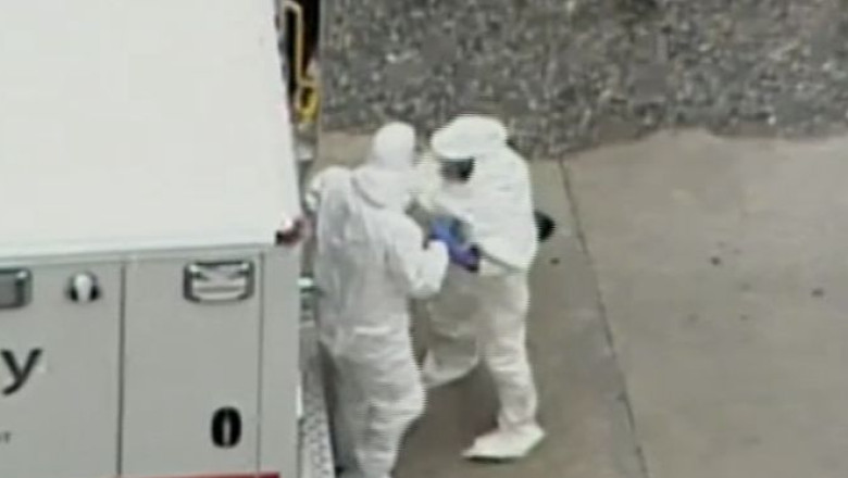 American infectat cu Ebola, adus in SUA si internat intr-un spital din Atlanta Imagine