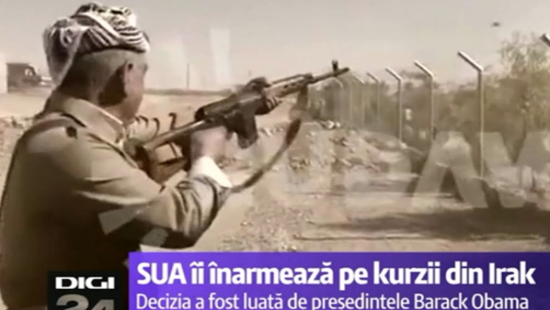 Americanii ii inarmeaza pe kurzii din Irak Imagine