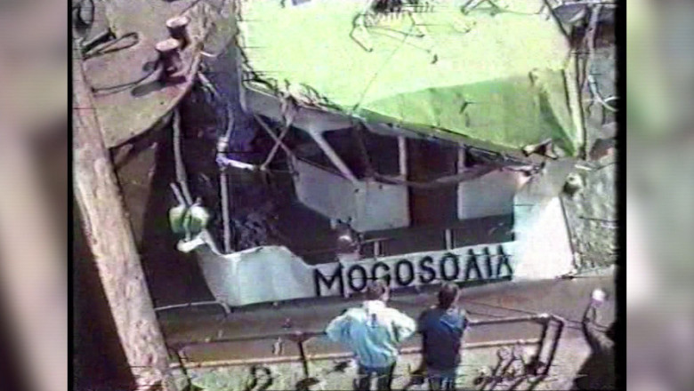 Amintiri de pe Mogosoaia, „vasul mortii" Imagine