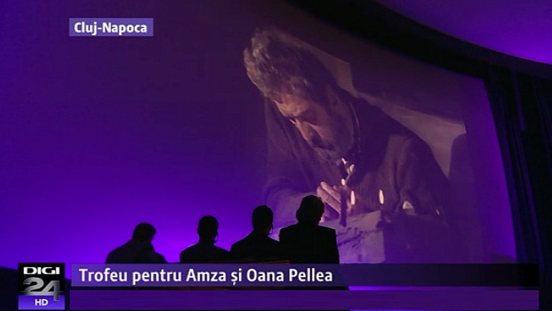 Amza Pellea si fiica sa, Oana, au fost distinsi cu Premiul de Excelenta al Festivalului International de Film Comedy Cluj Imagine