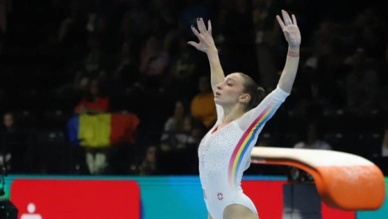 Ana Barbosu, campioana europeana la sol. Gimnasta a castigat toate cele 4 medalii ale Romaniei Imagine