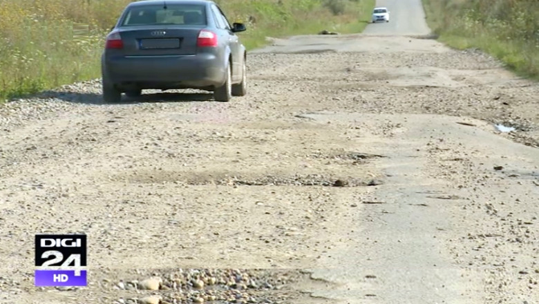 ANALIZA Digi24 Cum se adancesc gropile din drumurile judetene ale Romaniei Imagine