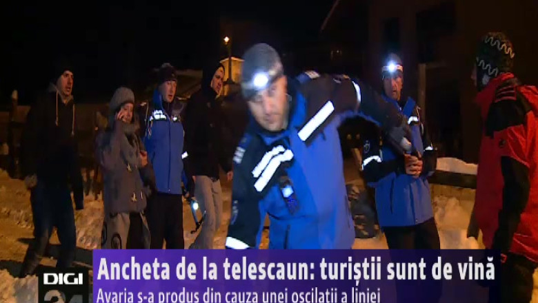 Ancheta de la telescaun: turistii sunt de vina Imagine