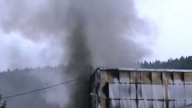 ANCHETA DIGI24. Butoaiele cu cianuri sunt inca in depozitul din Campulung care a ars in 2013 Imagine