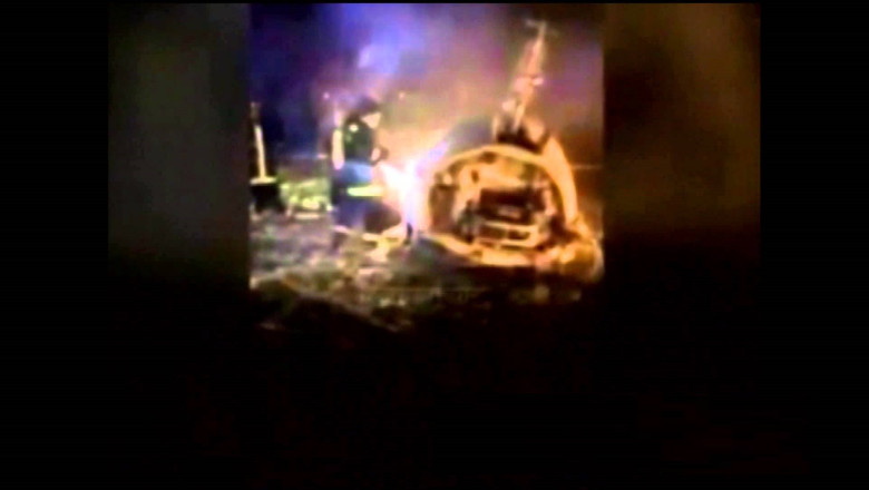 Ancheta in cazul avionului lovit de masina de deszapezire pe pista unui aeroport din Moscova Imagine