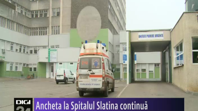 Ancheta la Spitalul Judetean Slatina continua   Imagine