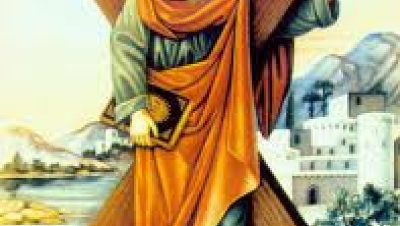 Andrei, apostolul romanilor. Sfantul a predicat evangheliile din Asia Mica, pana in Scitia Minor Imagine