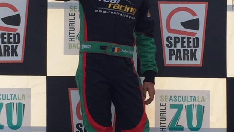 Andrei Ponta, campion la karting Imagine