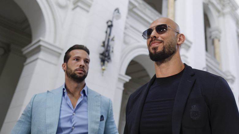 Andrew si Tristan Tate au ajuns in Rusia. Cum au fost primiti la aeroportul din Moscova Imagine