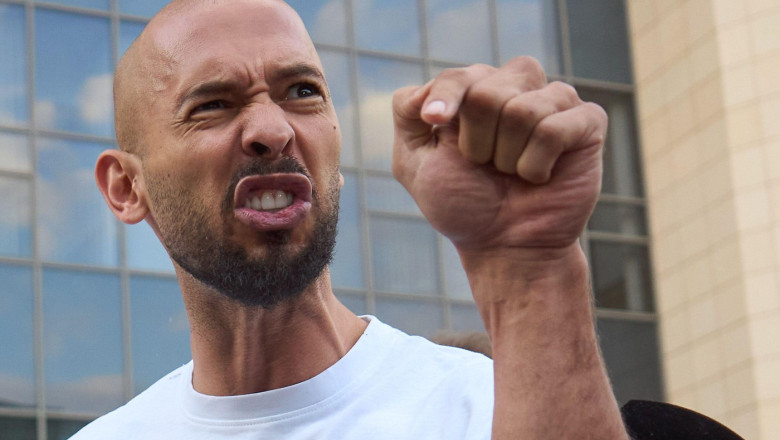 Andrew Tate nu va fi urmarit penal pentru acuzatiile de abuz formulate impotriva sa intr-un proces civil din Marea Britanie Imagine