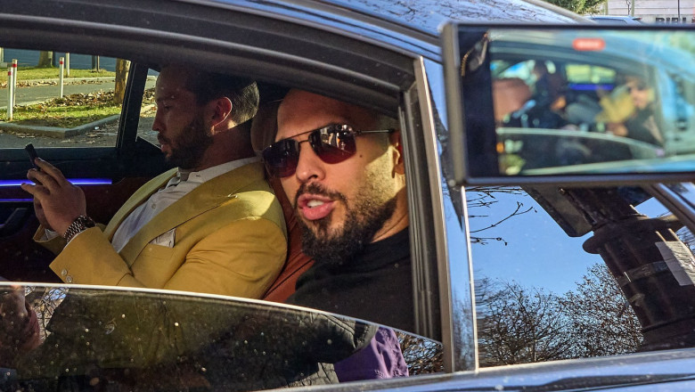 Andrew Tate si-a recuperat permisul la doar 3 zile dupa ce a fost prins cu 196 km/h in localitate. El a contestat decizia in instanta Imagine