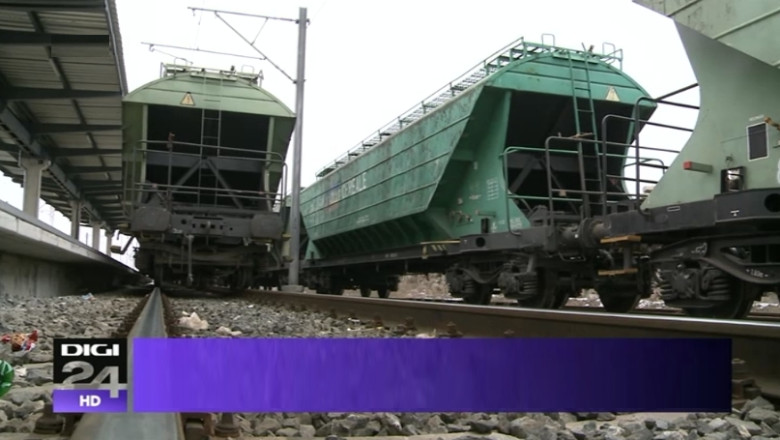 Angajatii CFR Marfa fac programul de greva, pe fondul disponibilizarilor anuntate Imagine