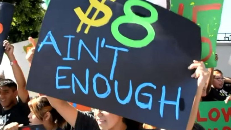 Angajatii fast-food-urilor au organizat greve in 60 de orase din SUA Imagine