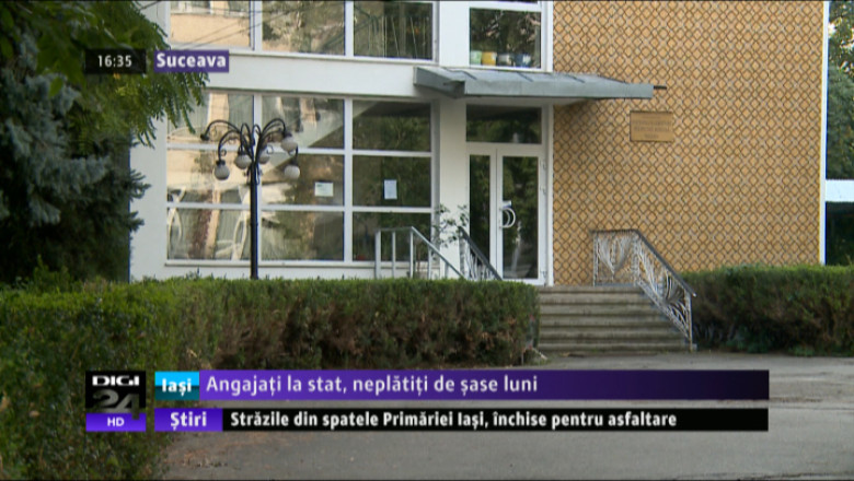 Angajatii OSPA Suceava, neplatiti de sase luni. Din august au fost taiat si accesul institutiei la utilitati Imagine