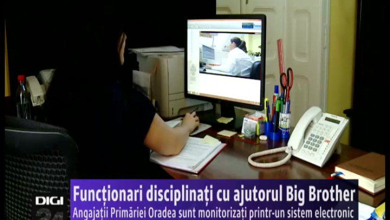 Angajatii Primariei Oradea sunt monitorizati printr-un sistem electronic Imagine