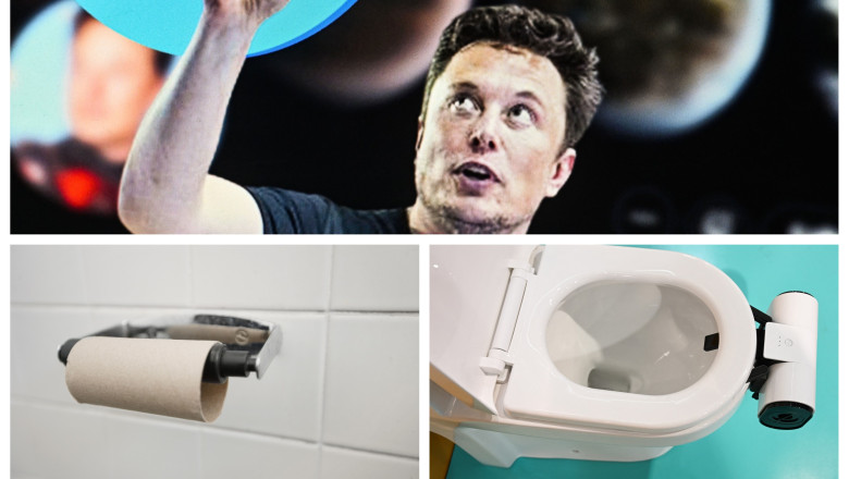 Angajatii Twitter, lasati fara hartie igienica de Elon Musk Imagine