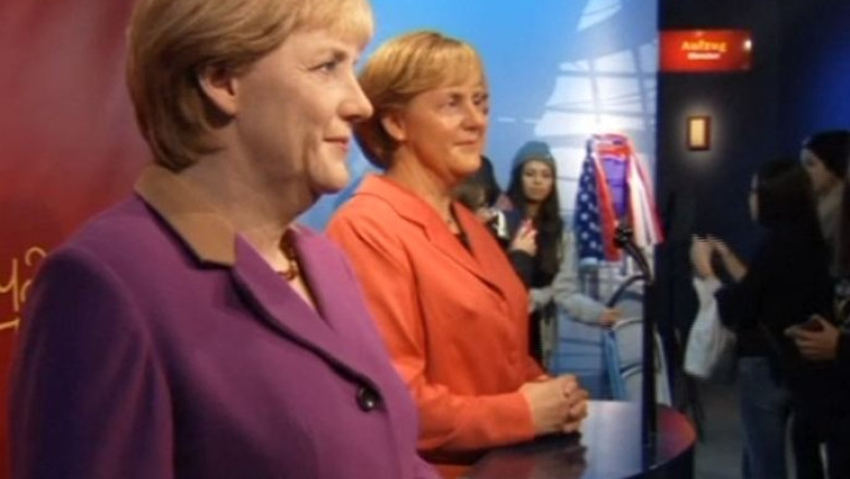 Angela Merkel are o noua statuie de ceara la muzeul Madame Tussauds Imagine