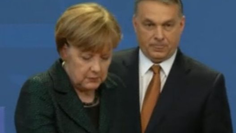 Angela Merkel cere Ungariei sa protejeze democratia. Viktor Orban: Nu toate democratiile sunt, in mod automat, unele liberale Imagine