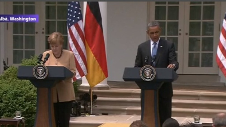 Angela Merkel, la Washington: UE e pregatita de lansarea etapei a treia de sanctiuni impotriva Rusiei Imagine