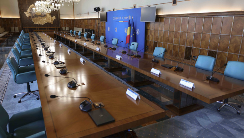 Anomaliile din Guvern: mese de protocol la suprapret. Ministrii raman fara mancare in birouri, consilierii fara sofer Imagine