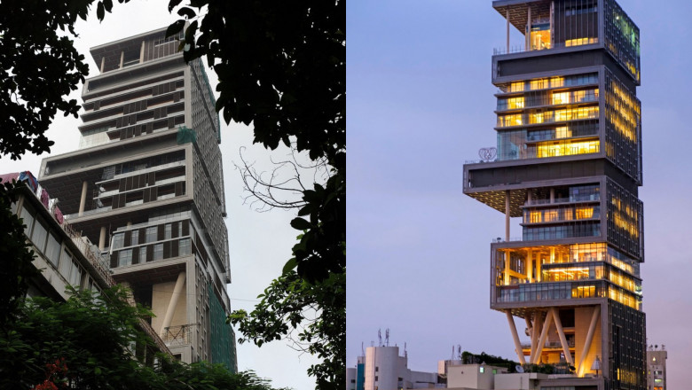 Antilia, cea mai scumpa locuinta din lume, cu 27 de etaje si garaj pentru 168 de masini, construita pentru o familie de 5 persoane Imagine