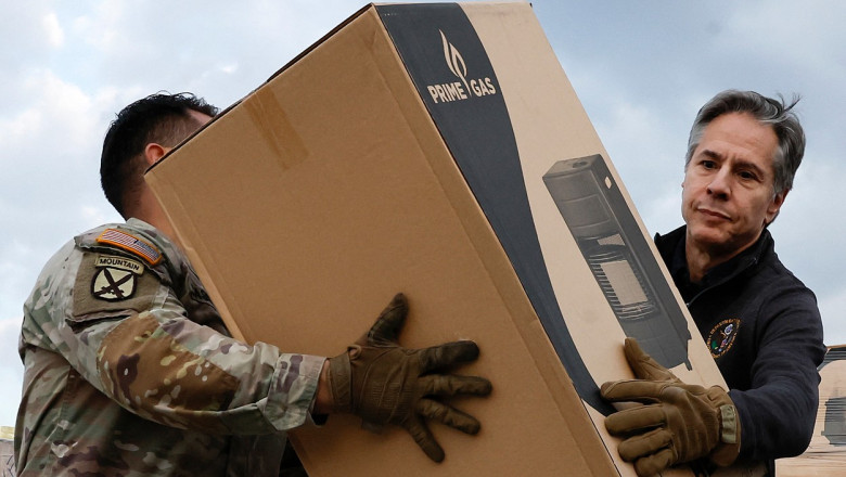 Antony Blinken, in vizita in zonele afectate de cutremure, promite un ajutor suplimentar din partea SUA de 100 de milioane de dolari Imagine