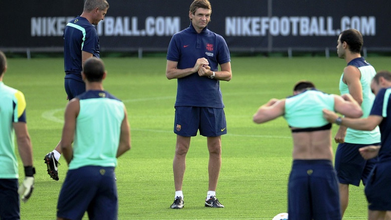 Antrenorul Barcelonei, Tito Vilanova, a demisionat din motive de sanatate Imagine