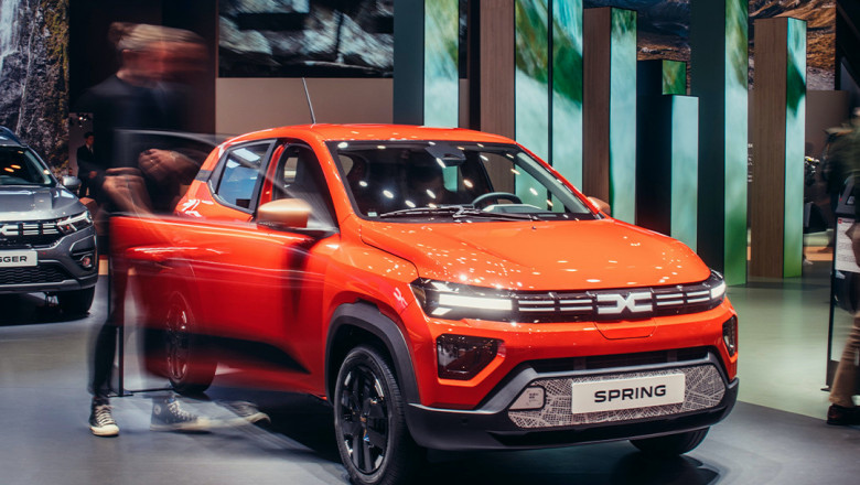 Anunt de la Dacia privind preturile pentru modelul Spring, produs in China Imagine