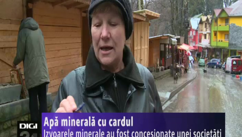 Apa minerala cu cardul la Olanesti. Izvoarele minerale au fost concesionate unei societati   Imagine