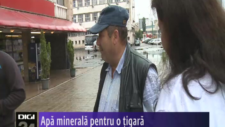 Apa minerala pentru o tigara Imagine