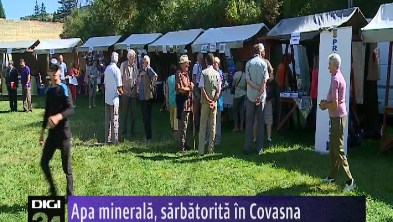 Apa minerala, sarbatorita in Covasna Imagine