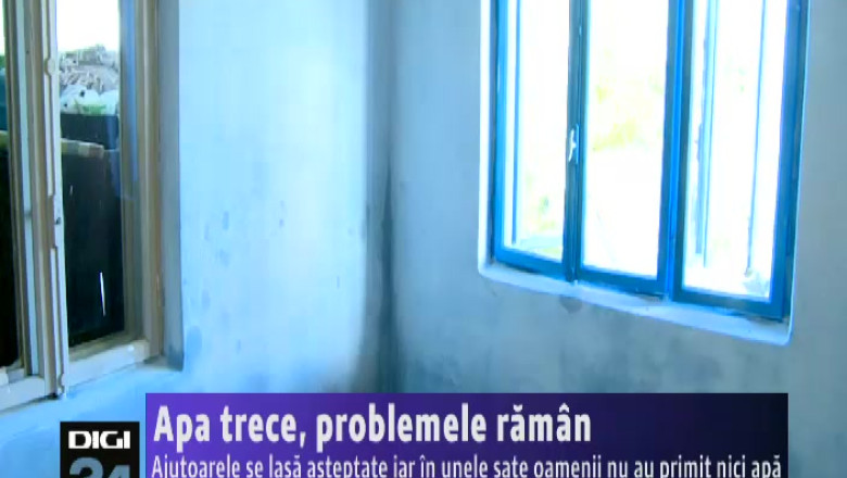 Apa trece, problemele raman. In unele sate, oamenii nu au primit nici apa   Imagine