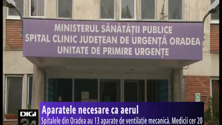 Aparatele necesare ca aerul. Spitalele din Oradea au 13 aparate de ventilatie mecanica. Medicii cer 20 Imagine