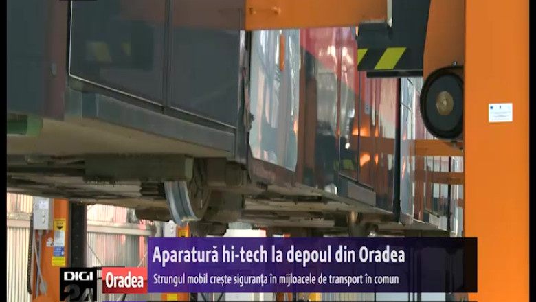 Aparatura hi-tech la depoul din Oradea Imagine