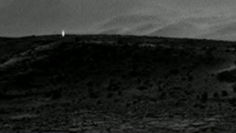 Aparitie misterioasa pe Marte. O lumina a fost surprinsa intr-o fotografie realizata de robotul Curiosity Imagine