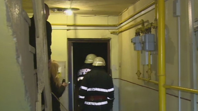 Apartament distrus de flacari in Cluj-Napoca  Imagine