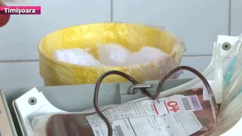 Apel pentru donarea de sange. Gestul e recompensat cu sapte bonuri de masa, o zi libera la serviciu si analize gratuite Imagine