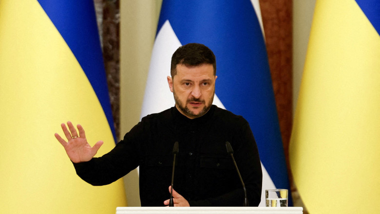 Apelul lui Zelenski, dupa peste 4.000 de atacuri intr-o saptamana asupra Ucrainei: Rusia si-a intensificat „teroarea din aer” Imagine