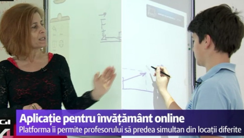 Aplicatie pentru invatamant online. Cum pot participa elevii la ore stand acasa Imagine